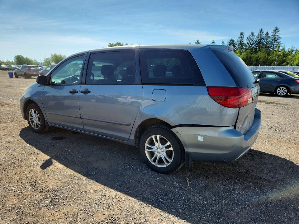 2004 Toyota Sienna VIN 5TDZA29C94S143870 COPART salvage auction — REAR END, On - Permit Salvage, sold $750 on 2026-07-28 (photo 2)