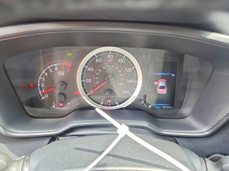 2021 Toyota Corolla VIN JTDP4MCEXMJ057243 COPART salvage auction — REAR END, Md - Cert Of Salvage > 75% Damage, sold $6,100 on 2026-07-17 (photo 9)