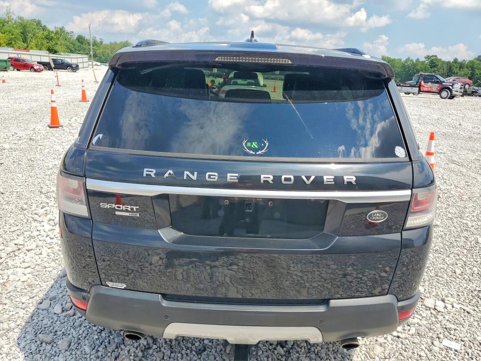 2016 Land rover Range rover sport VIN SALWR2PF2GA101169 COPART salvage auction — MECHANICAL, Wv - Certificate Of Title (P), sold $4,500 on 2026-07-27 (photo 6)