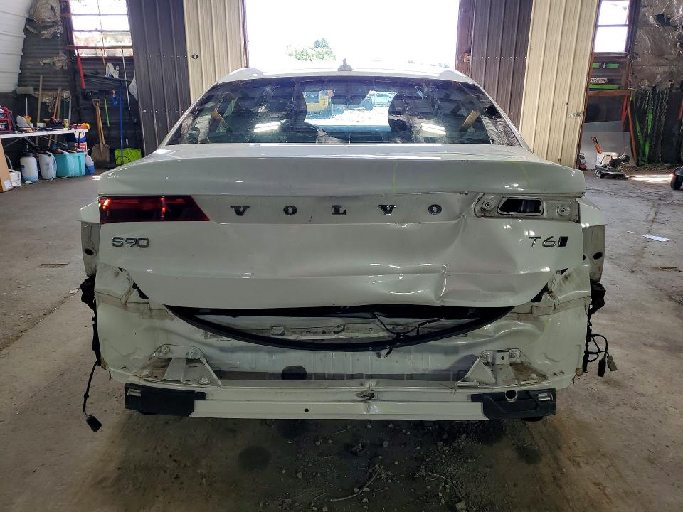2020 Volvo S90 VIN LVYA22MK4LP157914 COPART salvage auction — REAR END, NY - MV-907A SALVAGE CERTIFICATE, sold $5,000 on 2026-07-27 (photo 6)