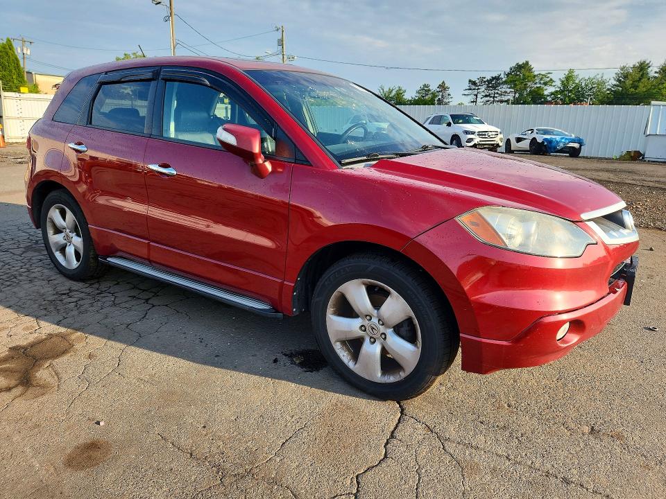 2008 Acura Rdx VIN 5J8TB18288A002671 COPART salvage auction — REAR END, CT - CERT OF TITLE-SALVAGE, sold $475 on 2026-07-10 (photo 4)