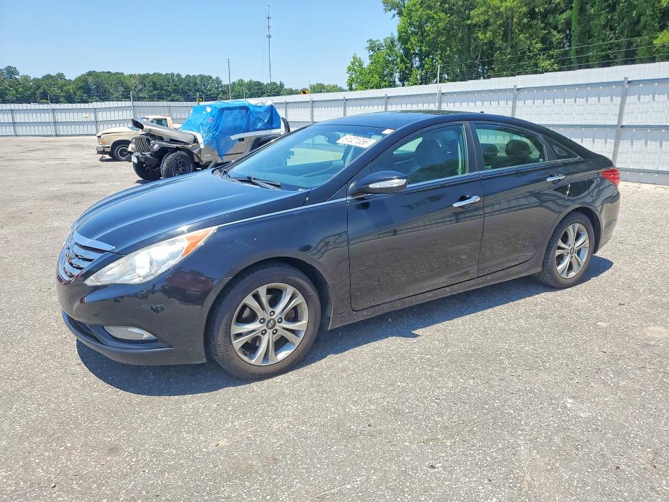 2011 Hyundai Sonata VIN 5NPEC4AC4BH156819 COPART salvage auction — FRONT END, NC - SALVAGE CERTIFICATE OF TITLE (P), sold $900 on 2026-07-21 (photo 1)