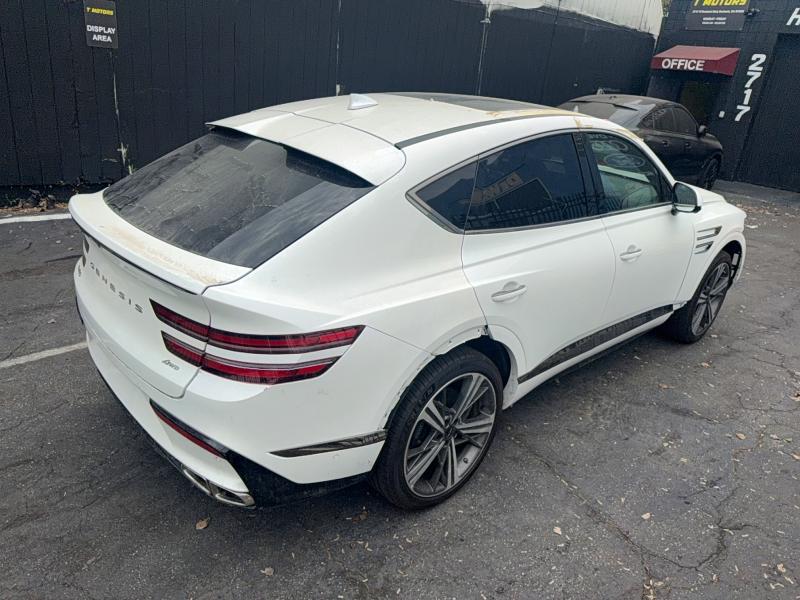 2025 Genesis Gv80 VIN KMUJBESC8SU248184 COPART salvage auction — ALL OVER, CA - SALVAGE CERTIFICATE (P), sold $23,600 on 2026-07-22 (photo 4)