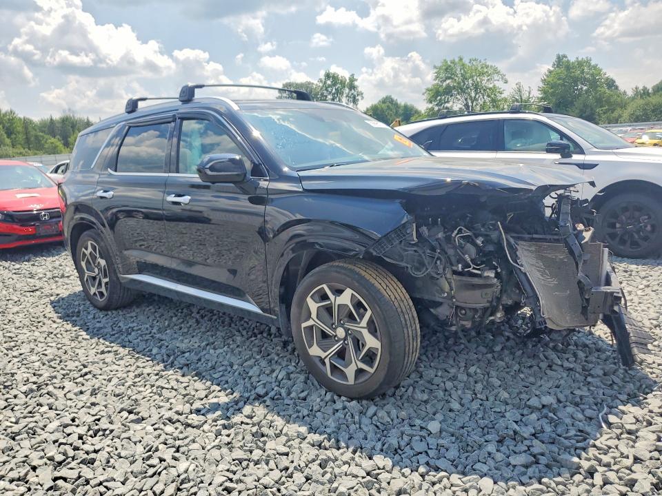 2021 Hyundai Palisade VIN KM8R7DHE9MU190627 COPART salvage auction — FRONT END, Oh - Cert Of Title-Salvage, sold $2,950 on 2026-07-23 (photo 4)