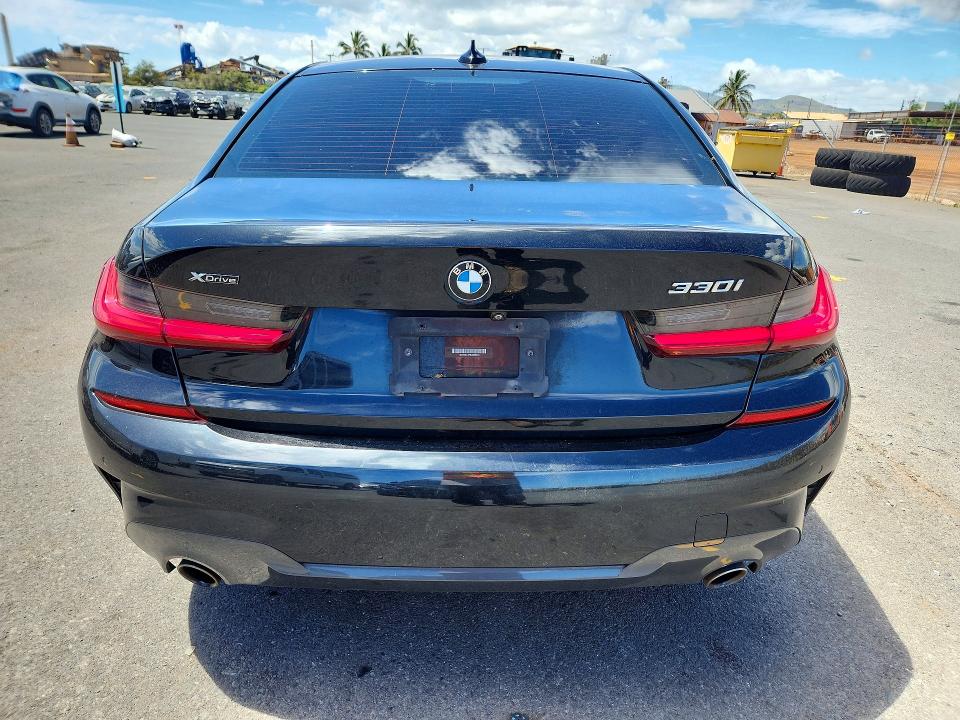 2020 BMW 3er VIN 3MW5R7J01L8B09948 COPART salvage auction — FRONT END, Hi - Bill Of Sale - Parts Only, sold $8,100 on 2026-07-27 (photo 6)