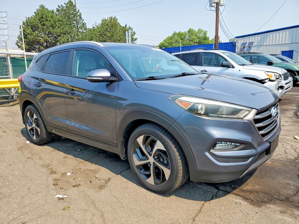2016 Hyundai Tucson VIN KM8J3CA20GU150895 COPART salvage auction — MECHANICAL, Ia - Dis/Dlr/Exp Only Clean Title, sold $2,600 on 2026-07-17 (photo 4)