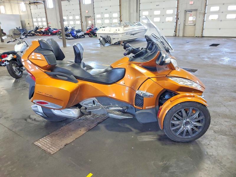 2014 Can-am/ brp Spyder VIN 2BXNBDD15EV001448 COPART salvage auction — FRONT END, Mn - Cert Of Title-Salvage, sold $3,550 on 2026-08-20 (photo 1)