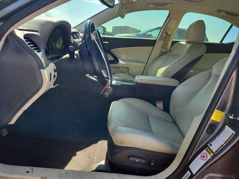 2012 Lexus Is VIN JTHBF5C21C5173694 COPART salvage auction — FRONT END, Tx - Certificate Of Title (P), sold $4,100 on 2026-07-28 (photo 7)
