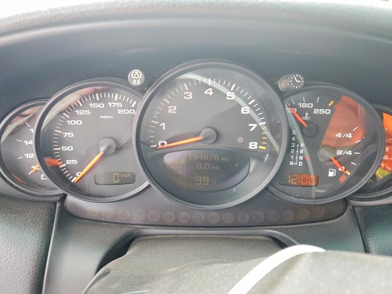 2002 Porsche 911 VIN WP0BA29942S635149 COPART salvage auction — REAR END, Tx - Certificate Of Title, sold $5,300 on 2026-07-15 (photo 9)