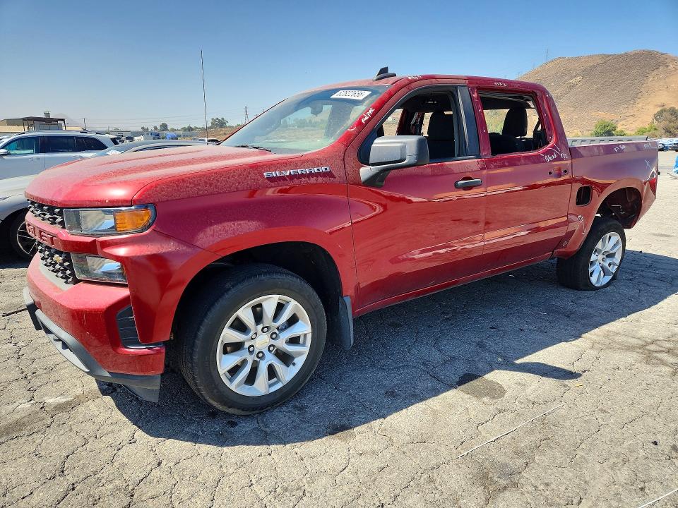 2021 Chevrolet Silverado VIN 1GCPWBEKXMZ188708 — COPART salvage auction photo
