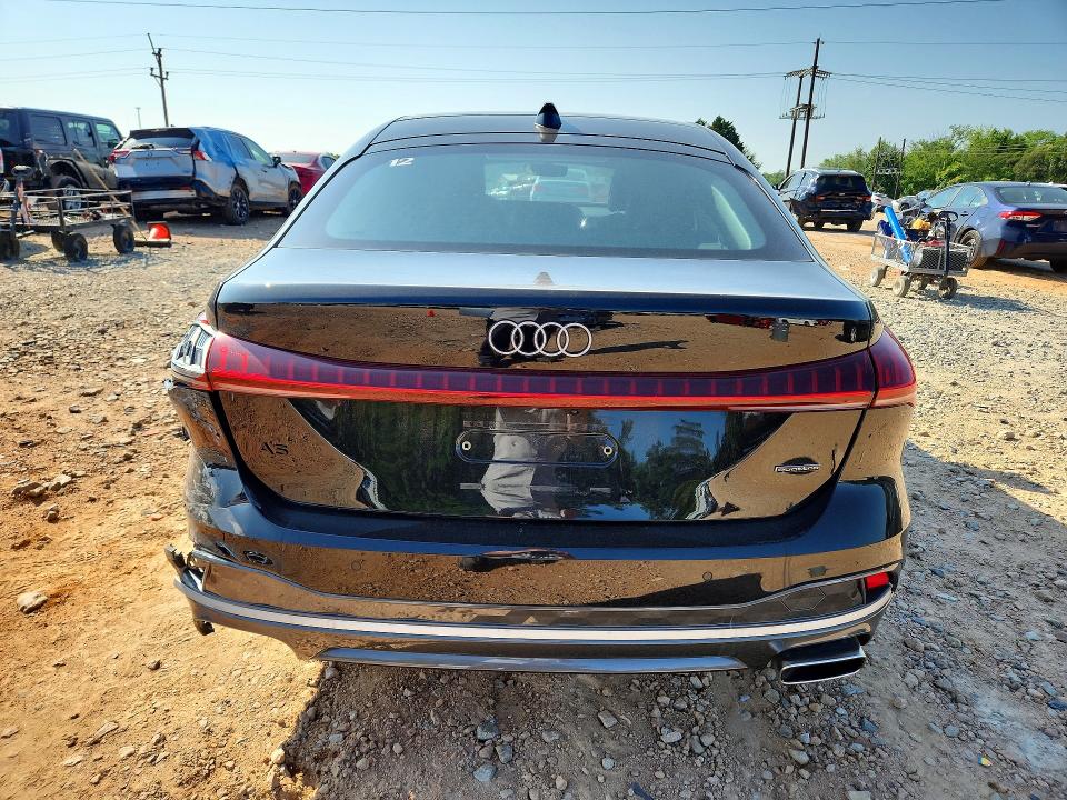 2025 Audi A5 VIN WAU2BCFU4SN088990 COPART salvage auction — REAR END, Nc - Salvage Certificate Of Title, sold $22,600 on 2026-08-03 (photo 6)