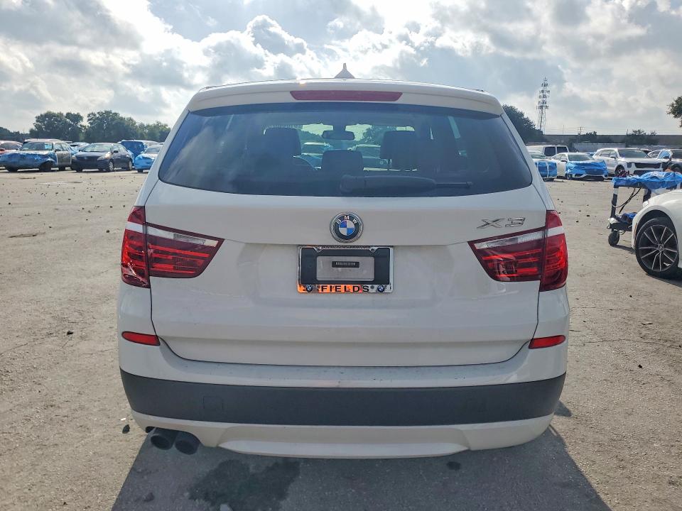 2013 BMW X3 VIN 5UXWX9C50D0A20936 COPART salvage auction — MINOR DENT/SCRATCHES, Fl - Certificate Of Title, sold $375 on 2026-07-23 (photo 6)