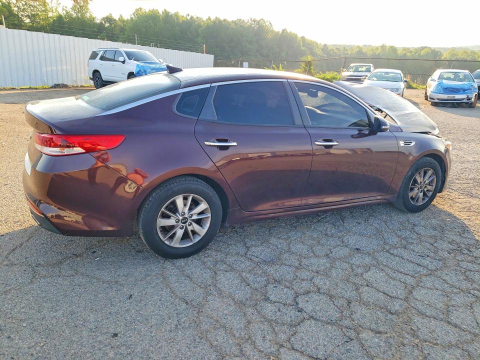 2016 Kia Optima VIN 5XXGT4L3XGG084078 COPART salvage auction — FRONT END, Va - Cert Of Title - Salvage, sold $600 on 2026-07-31 (photo 3)