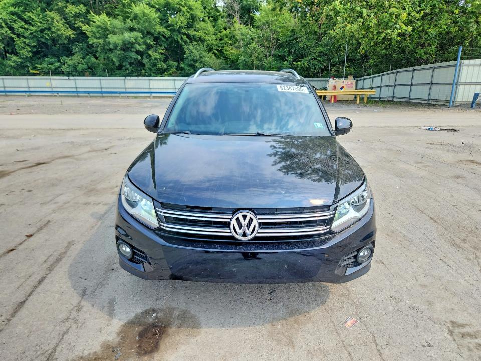 2015 Volkswagen Tiguan VIN WVGBV7AX5FW609889 COPART salvage auction — FRONT END, PA - CERTIFICATE OF SALVAGE, sold $1,600 on 2026-08-06 (photo 5)