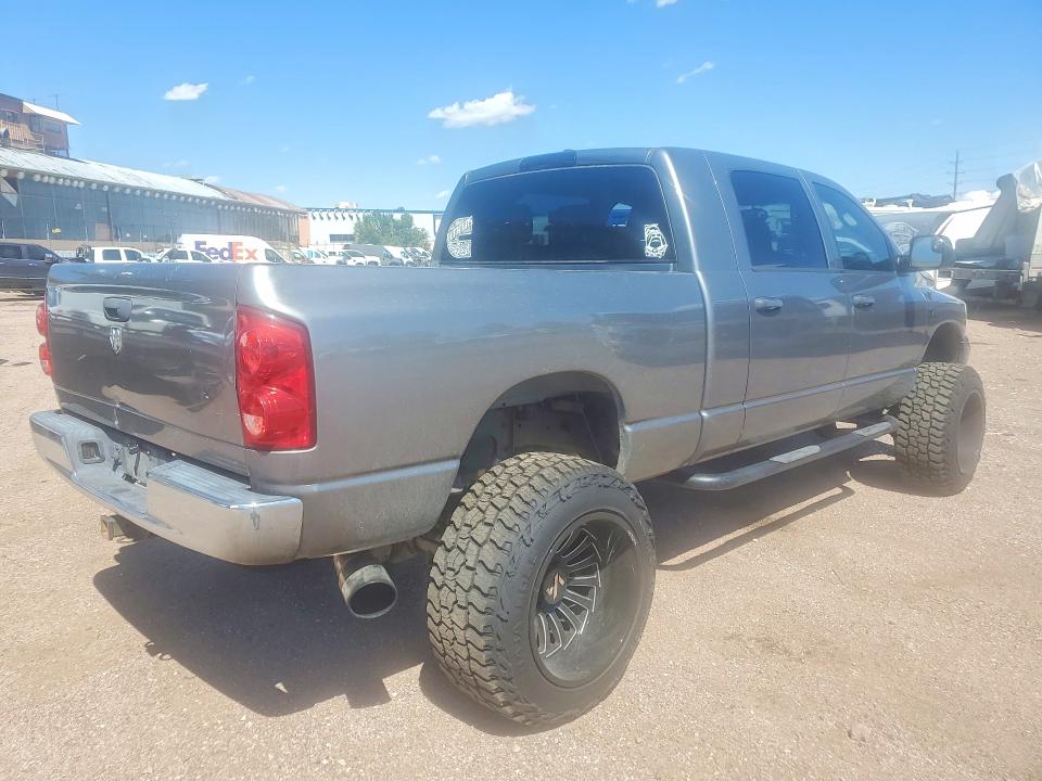 2007 Dodge Ram VIN 3D3KS29C17G732050 COPART salvage auction — HAIL, Co - Certificate Of Title, sold $11,300 on 2026-08-19 (photo 3)