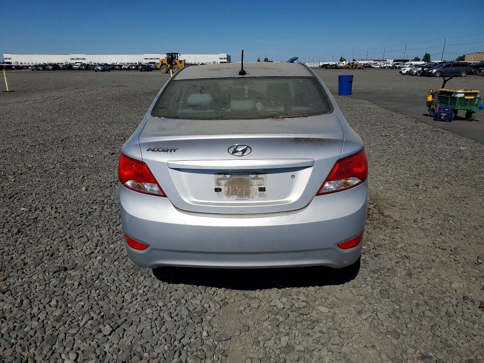 2017 Hyundai Accent VIN KMHCT4AE3HU311802 COPART salvage auction — FRONT END, Wa - Vehicle Cert Of Ownership-Titl, sold $650 on 2026-07-08 (photo 6)