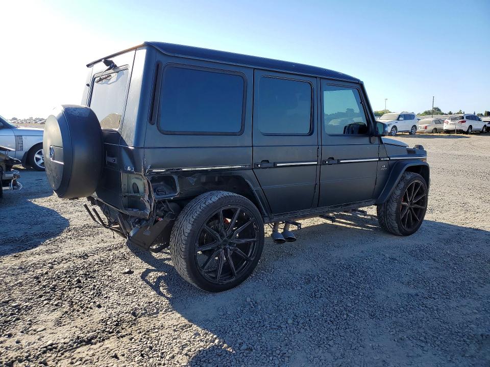 2016 Mercedes-benz G-klasse amg 6x6 VIN WDCYC7DF9GX243058 COPART salvage auction — REAR END, Ca - Cert Of Title-Lemon Law Buybac, sold $32,750 on 2026-07-28 (photo 3)