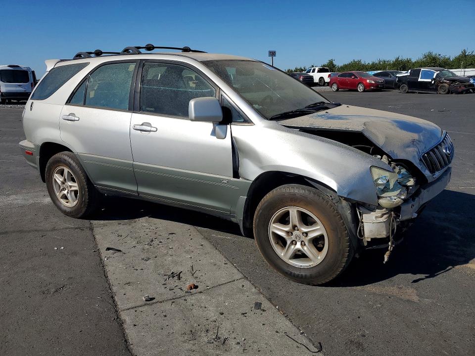 2002 Lexus Rx 300 VIN JTJHF10U220287898 COPART salvage auction — FRONT END, CA - SALVAGE CERTIFICATE, sold $600 on 2026-07-20 (photo 4)