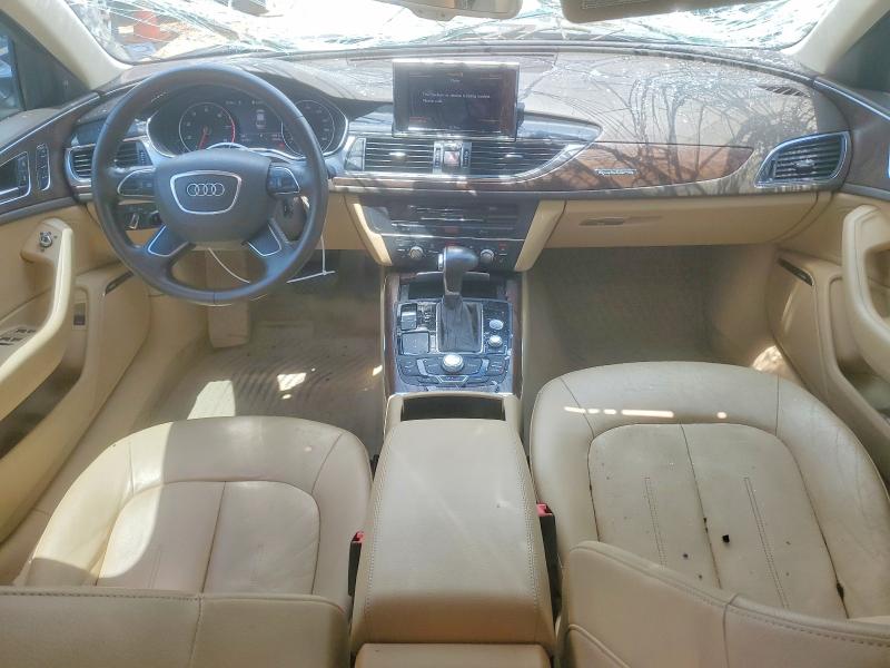 2013 Audi A6 VIN WAUGGAFC0DN055555 COPART salvage auction — ROOF, Ga - Cert Of Title-Salvage, sold $3,100 on 2026-07-31 (photo 8)