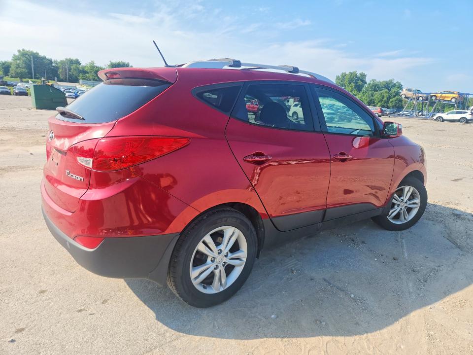 2012 Hyundai Tucson VIN KM8JU3AC0CU524888 COPART salvage auction — MECHANICAL, Mo - Certificate Of Title, sold $1,050 on 2026-07-24 (photo 3)