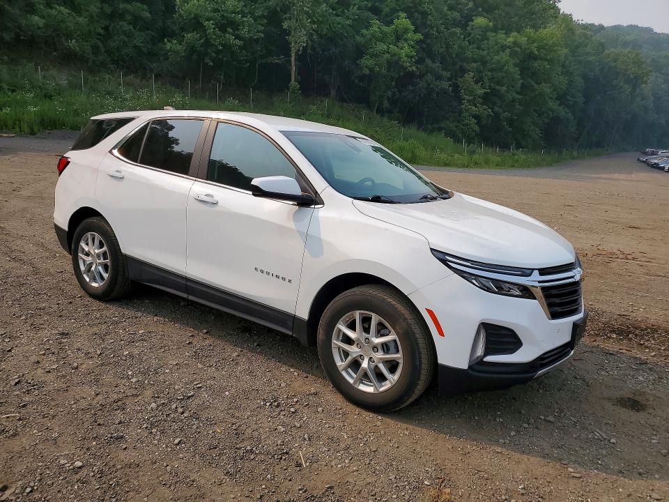 2023 Chevrolet Equinox VIN 3GNAXUEG8PS157783 COPART salvage auction — HAIL, Ny - Mv-907A Salvage Certificate, sold $350 on 2026-07-28 (photo 4)