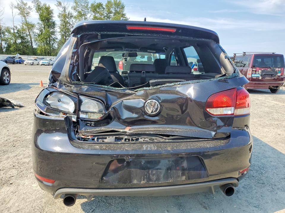 2010 Volkswagen Gti VIN WVWHD7AJ7AW258232 COPART salvage auction — REAR END, Wa - Bill Of Sale, sold $775 on 2026-07-27 (photo 6)