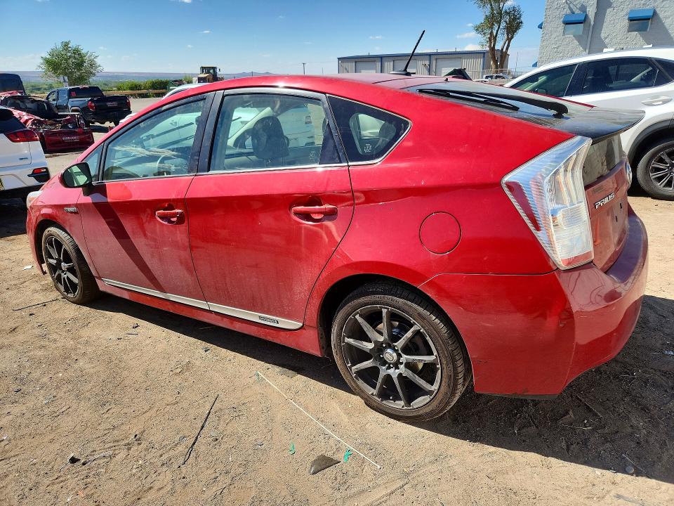 2011 Toyota Prius VIN JTDKN3DU0B0318485 COPART salvage auction — VANDALISM, Nm - Certificate Of Title, sold $875 on 2026-07-16 (photo 2)