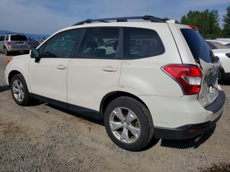 2016 Subaru Forester VIN JF2SJADC3GH506306 COPART salvage auction — REAR END, Wa - Bill Of Sale, sold $1,550 on 2026-07-27 (photo 2)