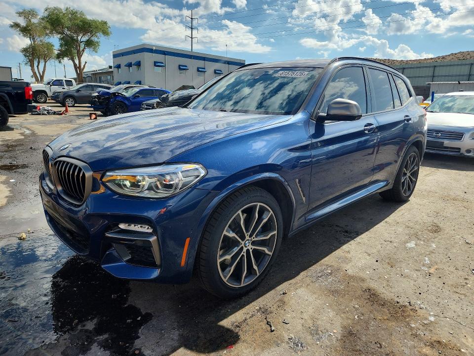 2019 BMW X3 VIN 5UXTS3C59K0Z09968 COPART salvage auction — MINOR DENT/SCRATCHES, Nm - Cert Of Title-Salvage, sold $8,300 on 2026-07-27 (photo 1)