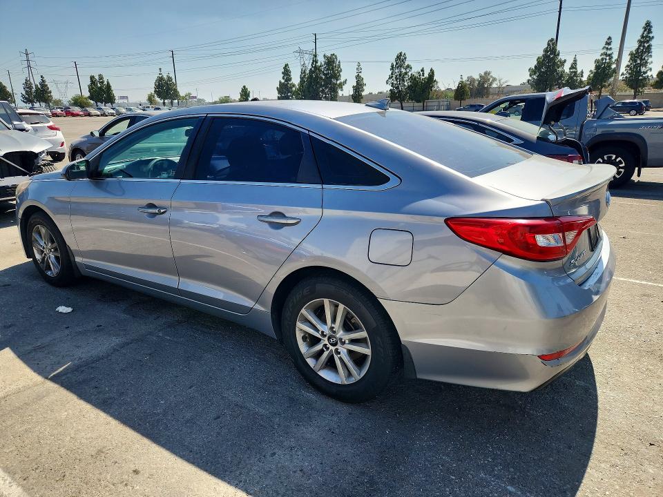 2015 Hyundai Sonata VIN 5NPE24AF0FH258234 COPART salvage auction — FRONT END, Ca - Dis/Dlr/Exp Only Clean Title, sold $500 on 2026-07-28 (photo 2)