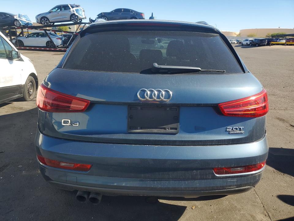 2016 Audi Q3 VIN WA1EFCFS0GR010011 COPART salvage auction — FRONT END, Ca - Certificate Of Title (P), sold $150 on 2026-07-27 (photo 6)