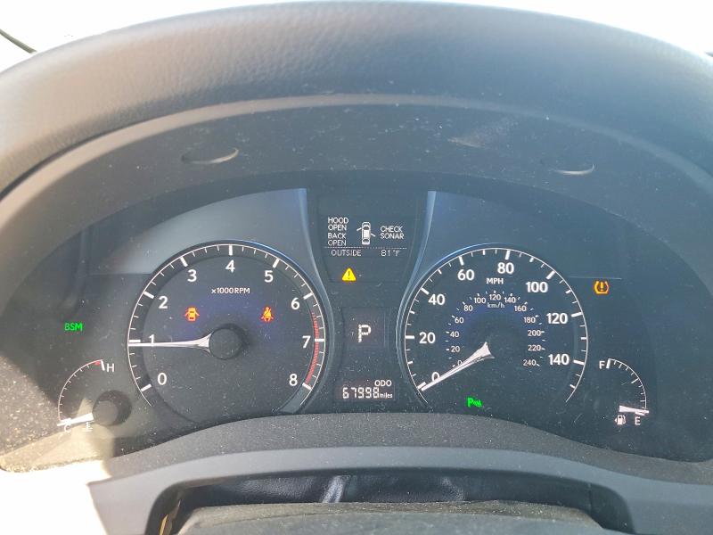 2015 Lexus Rx VIN 2T2ZK1BA6FC151626 COPART salvage auction — FRONT END, Ca - Salvage Certificate, sold $7,800 on 2026-07-09 (photo 9)