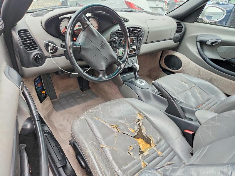 2000 Porsche Boxster VIN WP0CA2981YU625462 COPART salvage auction — FRONT END, Ny - Mv-907A Salvage Certificate, sold $1,000 on 2026-08-03 (photo 8)