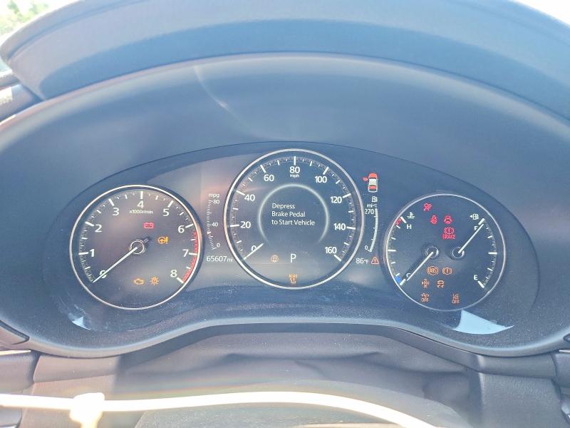 2024 Mazda 3 VIN JM1BPBNY6R1707643 COPART salvage auction — FRONT END, CT - CERT OF TITLE-SALVAGE, sold $1,800 on 2026-07-16 (photo 9)