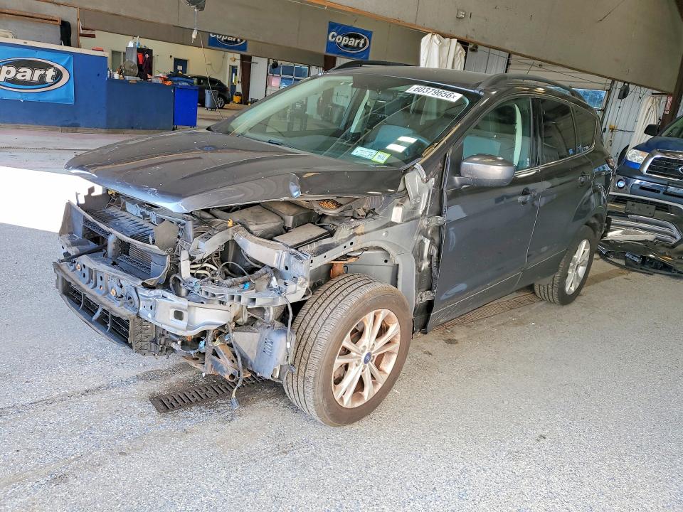 2018 Ford Escape VIN 1FMCU9GD5JUD02226 COPART salvage auction — FRONT END, Ny - Mv-907A Salvage Certificate, sold $150 on 2026-07-20 (photo 1)