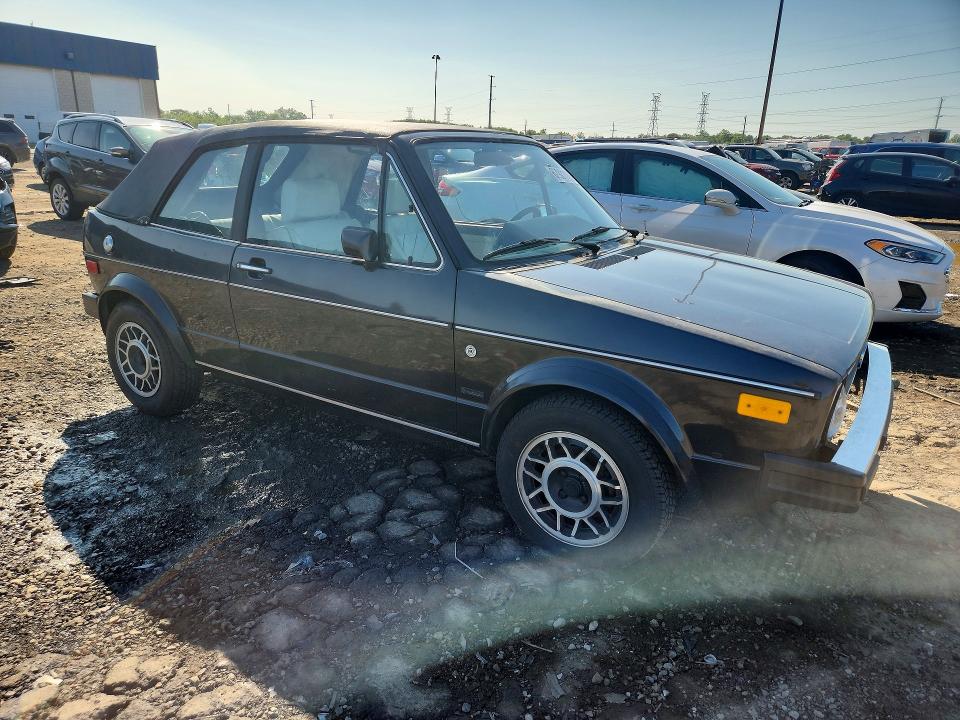 1987 Volkswagen Cabriolet VIN WVWCA0151HK036218 COPART salvage auction — MINOR DENT/SCRATCHES, OH - DEALER ONLY CLEAN TITLE, sold $725 on 2026-08-11 (photo 4)