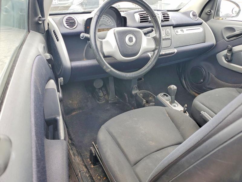 2011 Smart Fortwo VIN WMEEJ3BA6BK439027 COPART salvage auction — ROOF, Pa - Cert Of Title, sold $1,152 on 2026-08-06 (photo 8)