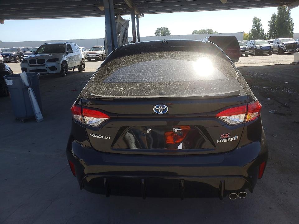 2023 Toyota Corolla VIN JTDBCMFE3P3001260 COPART salvage auction — UNDERCARRIAGE, Ca - Salvage Certificate, sold $875 on 2026-07-28 (photo 6)