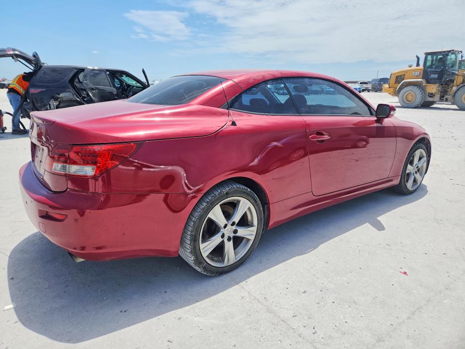 2012 Lexus VIN JTHFF2C21C2522886 COPART salvage auction — MECHANICAL, Tx - Salvage Vehicle Title, sold $625 on 2026-07-28 (photo 3)