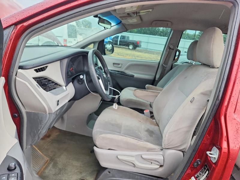 2017 Toyota Sienna VIN 5TDZZ3DC0HS867121 COPART salvage auction — FRONT END, Ar - Certificate Of Title (P), sold $4,500 on 2026-07-29 (photo 7)