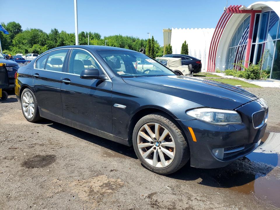 2013 BMW 5 series VIN WBAXH5C53DD107714 COPART salvage auction — FRONT END, MA - CERTIFICATE OF TITLE, sold $450 on 2026-07-23 (photo 4)