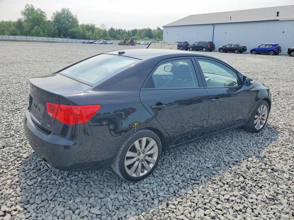 2010 Kia Forte VIN KNAFW4A37A5118203 COPART salvage auction — SIDE, Oh - Cert Of Title-Salvage, sold $525 on 2026-07-23 (photo 3)