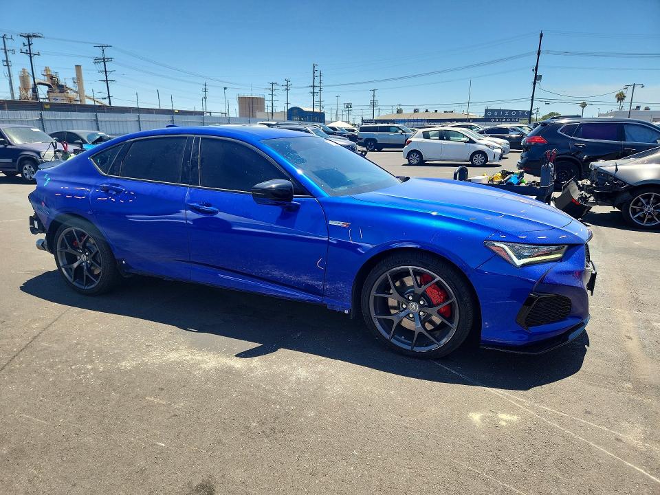 2023 Acura Tlx VIN 19UUB7F93PA002647 COPART salvage auction — REAR END, CA - SALVAGE CERTIFICATE, sold $17,300 on 2026-07-29 (photo 4)