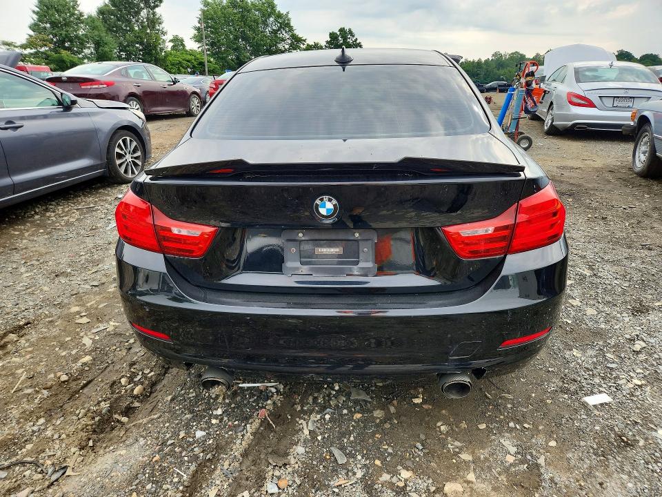 2014 BMW 4er VIN WBA3N9C57EF720469 COPART salvage auction — MECHANICAL, Nj - Certificate Of Title, sold $1,150 on 2026-07-27 (photo 6)