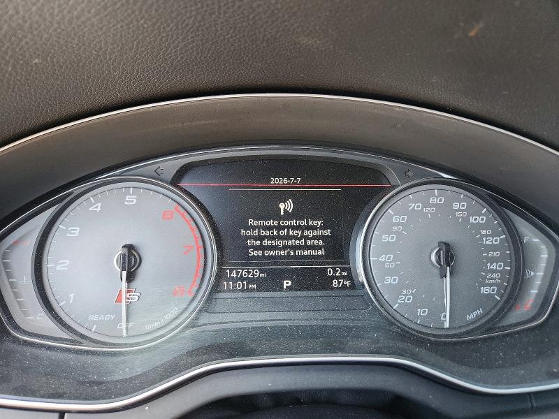 2018 Audi Sq5 VIN WA1A4AFY5J2123708 COPART salvage auction — SIDE, Tx - Certificate Of Title, sold $2,150 on 2026-07-30 (photo 9)