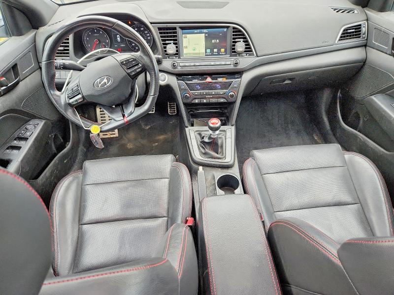 2018 Hyundai Elantra VIN KMHD04LB9JU522251 COPART salvage auction — FRONT END, AK - CERTIFICATE OF VEHICLE TITLE, sold $25 on 2026-07-28 (photo 8)