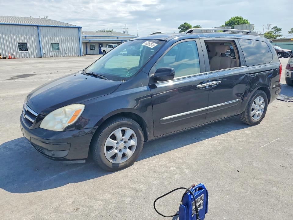 2007 Hyundai Entourage VIN KNDMC233076012960 COPART salvage auction — SIDE, OK - CERT OF TITLE-SALVAGE, sold $925 on 2026-07-31 (photo 1)