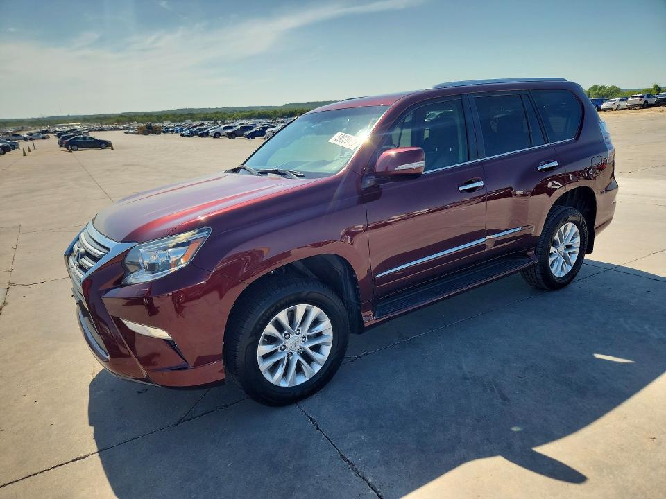 2016 Lexus Gx VIN JTJBM7FX0G5127772 COPART salvage auction — WATER/FLOOD, Tx - Salvage Title-Flood Damage, sold $12,400 on 2026-07-16 (photo 1)