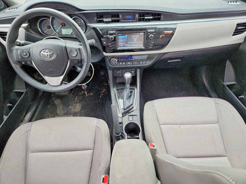 2015 Toyota Corolla VIN 5YFBURHEXFP297505 COPART salvage auction — FRONT END, Tx - Certificate Of Title, sold $2,150 on 2026-07-21 (photo 8)