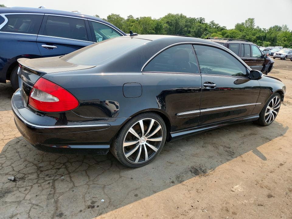 2009 Mercedes-benz Clk-klasse VIN WDBTJ72HX9F266155 COPART salvage auction — FRONT END, Ct - Cert Of Title-Salvage, sold $450 on 2026-07-28 (photo 3)
